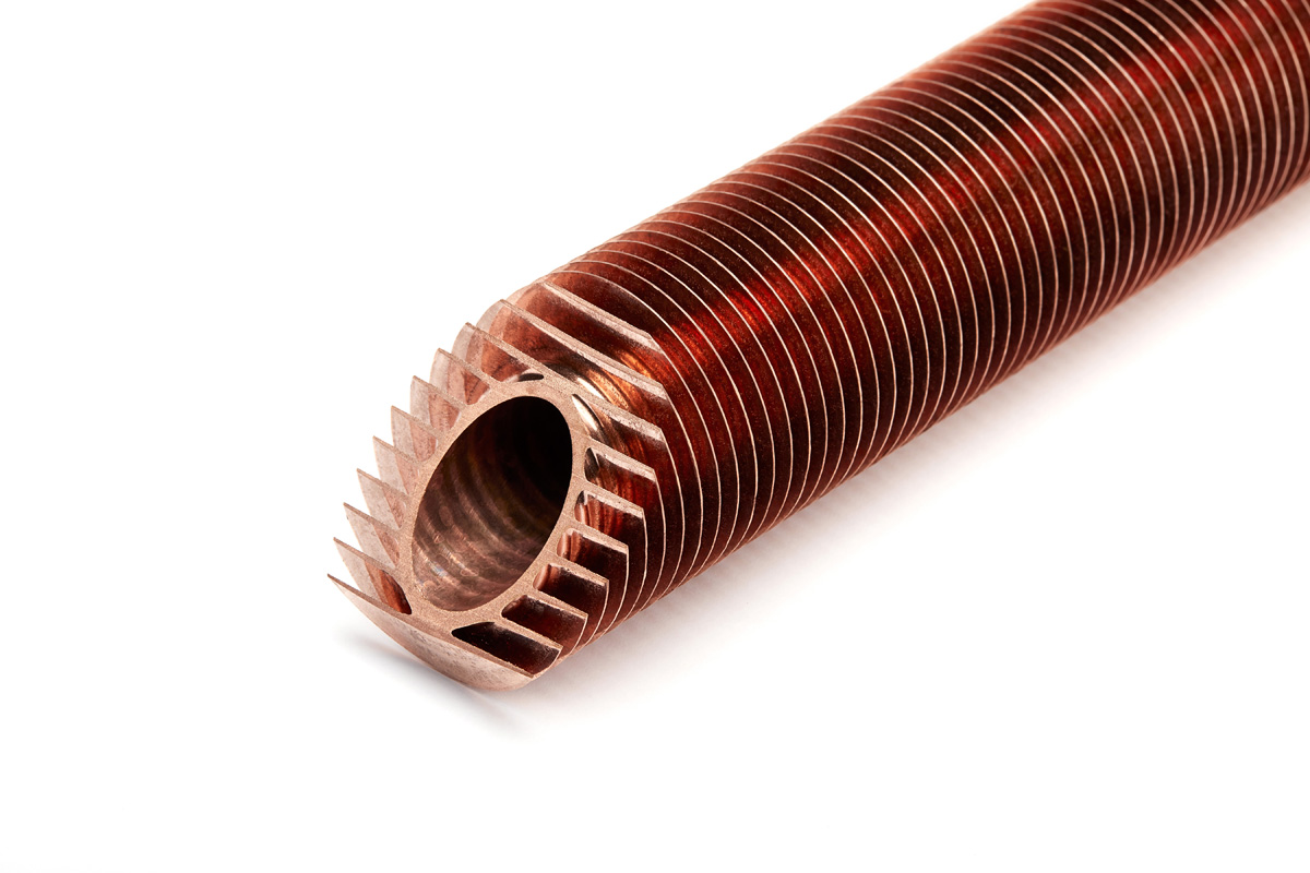 Copper Finned Tube 